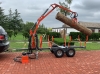 1.5ton ATV log timber trailer for sale