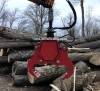 wood log splitter for excavator